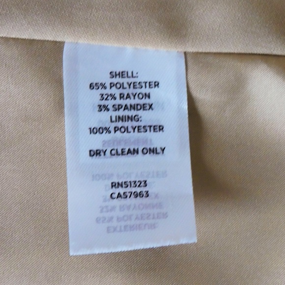 Halogen Cutaway Jacket, Single Button - Taupe & Pink Plaid - 20W - Picture 11 of 12